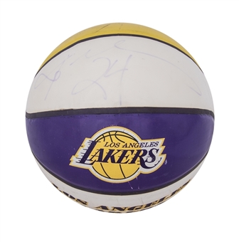 Kobe Bryant Signed Los Angeles Lakers Basketball (JSA)